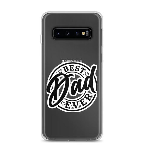 Best Dad Ever Clear Case for Samsung®