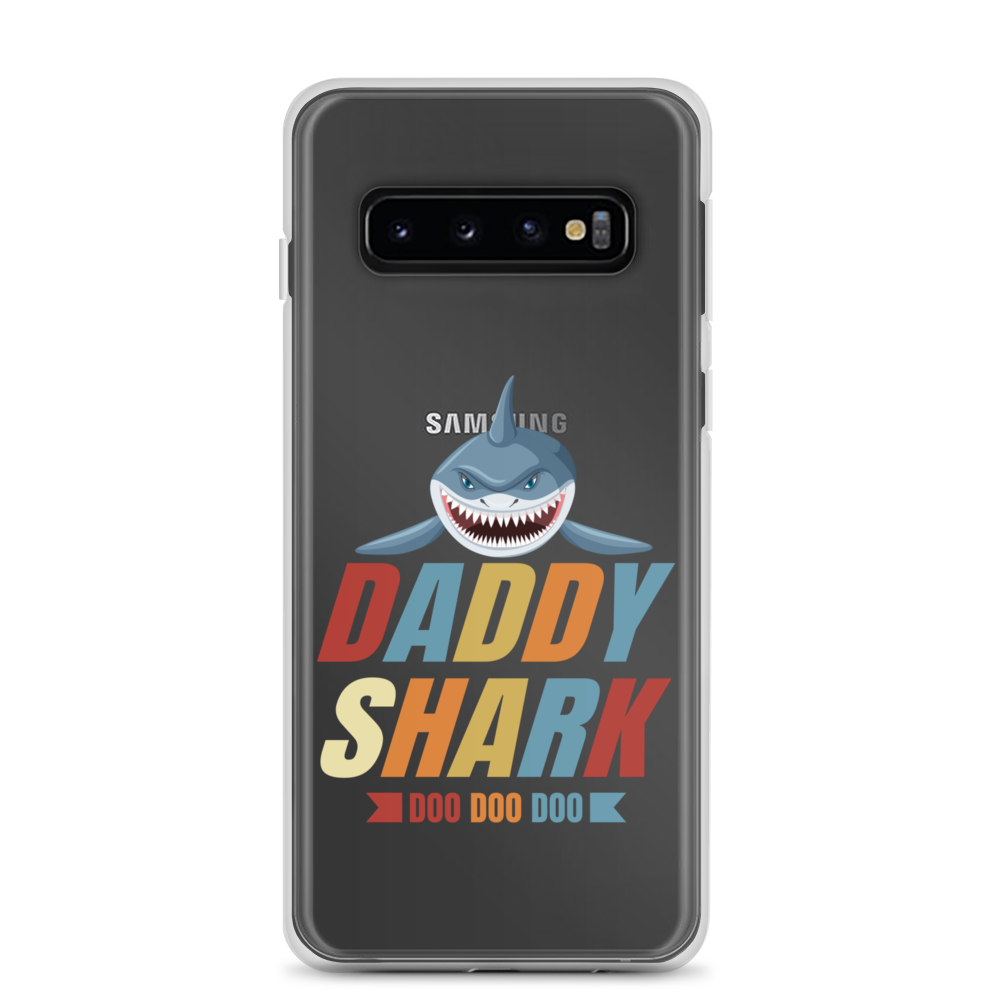 Daddy Shark Doo Doo Doo Clear Case for Samsung®