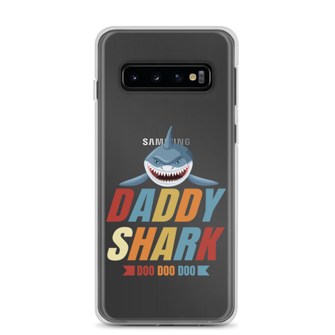 Daddy Shark Doo Doo Doo Clear Case for Samsung®