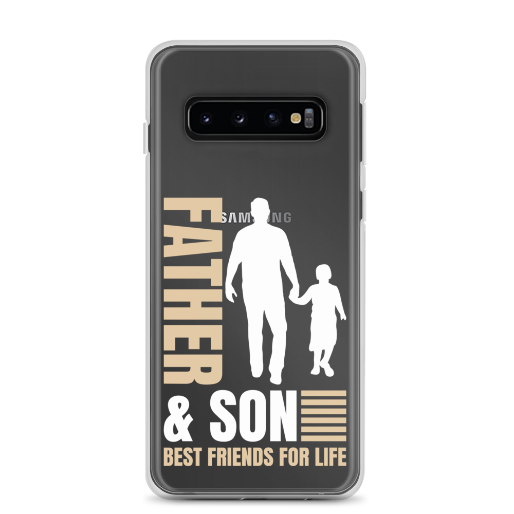 Father & Son Best Friends For Life Clear Case for Samsung®