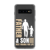 Father & Son Best Friends For Life Clear Case for Samsung®