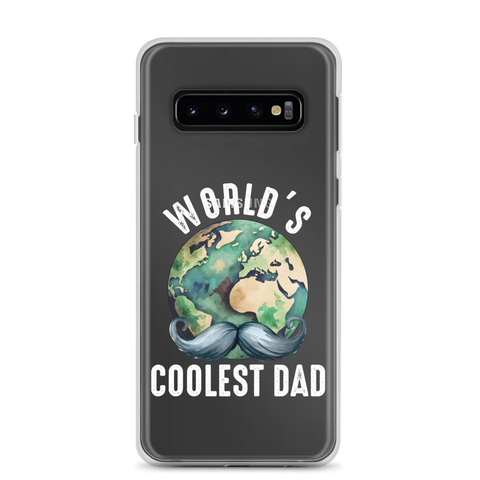 World's Coolest Dad Clear Case for Samsung®