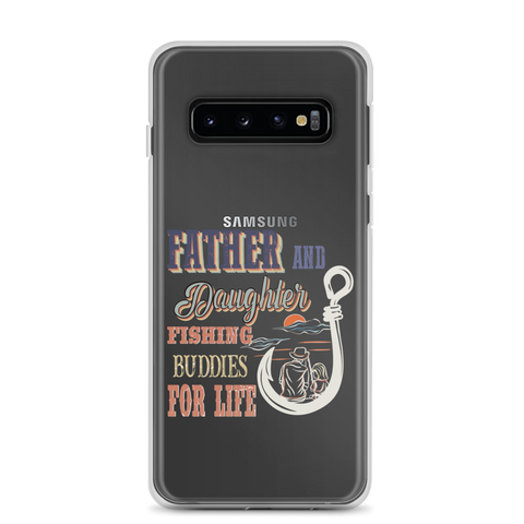 Father And Daughter Fishing Buddies For Life Clear Case for Samsung®