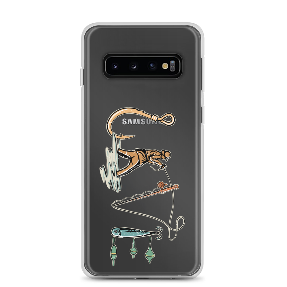 I Love Fishing Clear Case for Samsung®