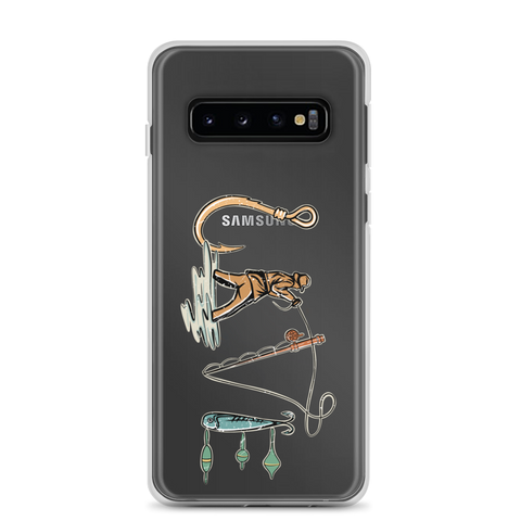 I Love Fishing Clear Case for Samsung®