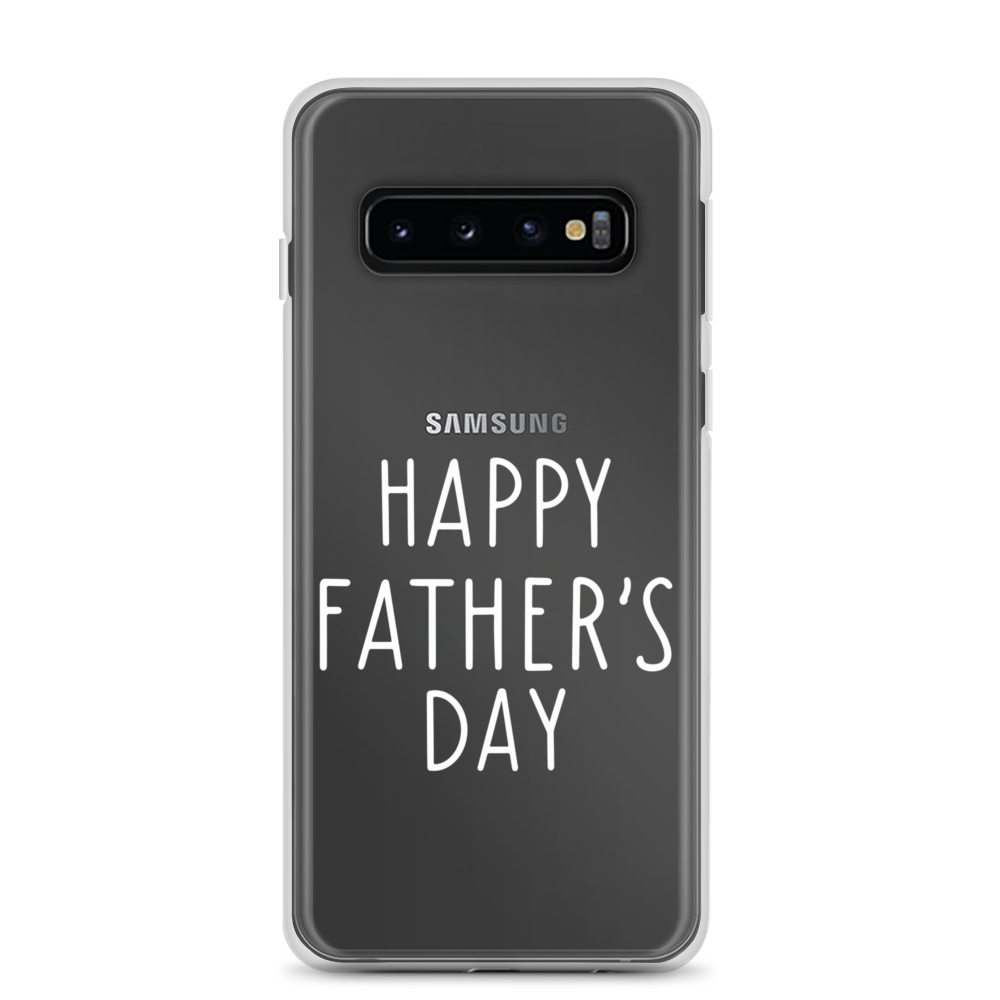 Happy Father's Day Clear Case for Samsung®