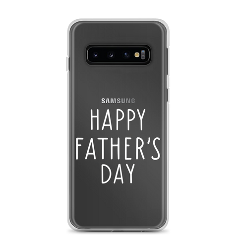 Happy Father's Day Clear Case for Samsung®