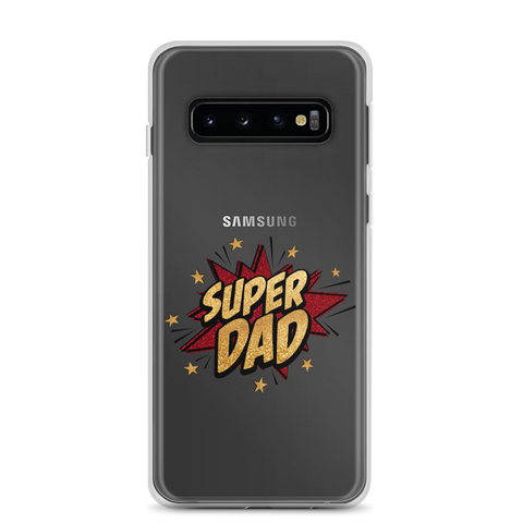 Super Dad Clear Case for Samsung®