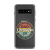 I Have Three Titles Dad Grandpa And Great Grandpa And I Rock Them All Clear Case for Samsung®