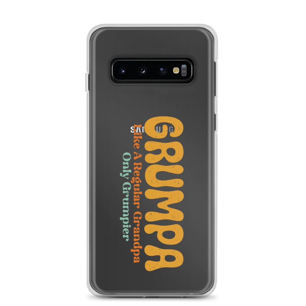 Grumpa Like A Regular Grandpa Only Geumpier Clear Case for Samsung®