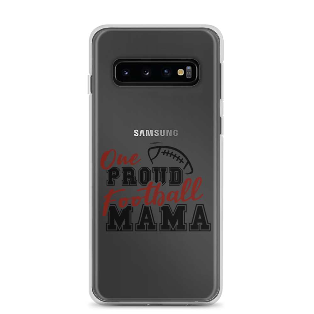 One Proud Football Mom Clear Case for Samsung®