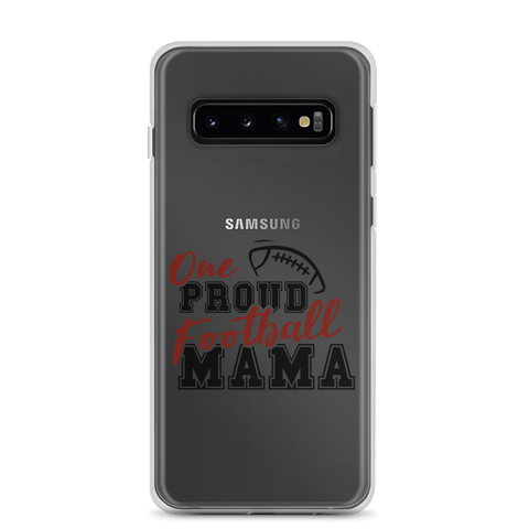 One Proud Football Mom Clear Case for Samsung®