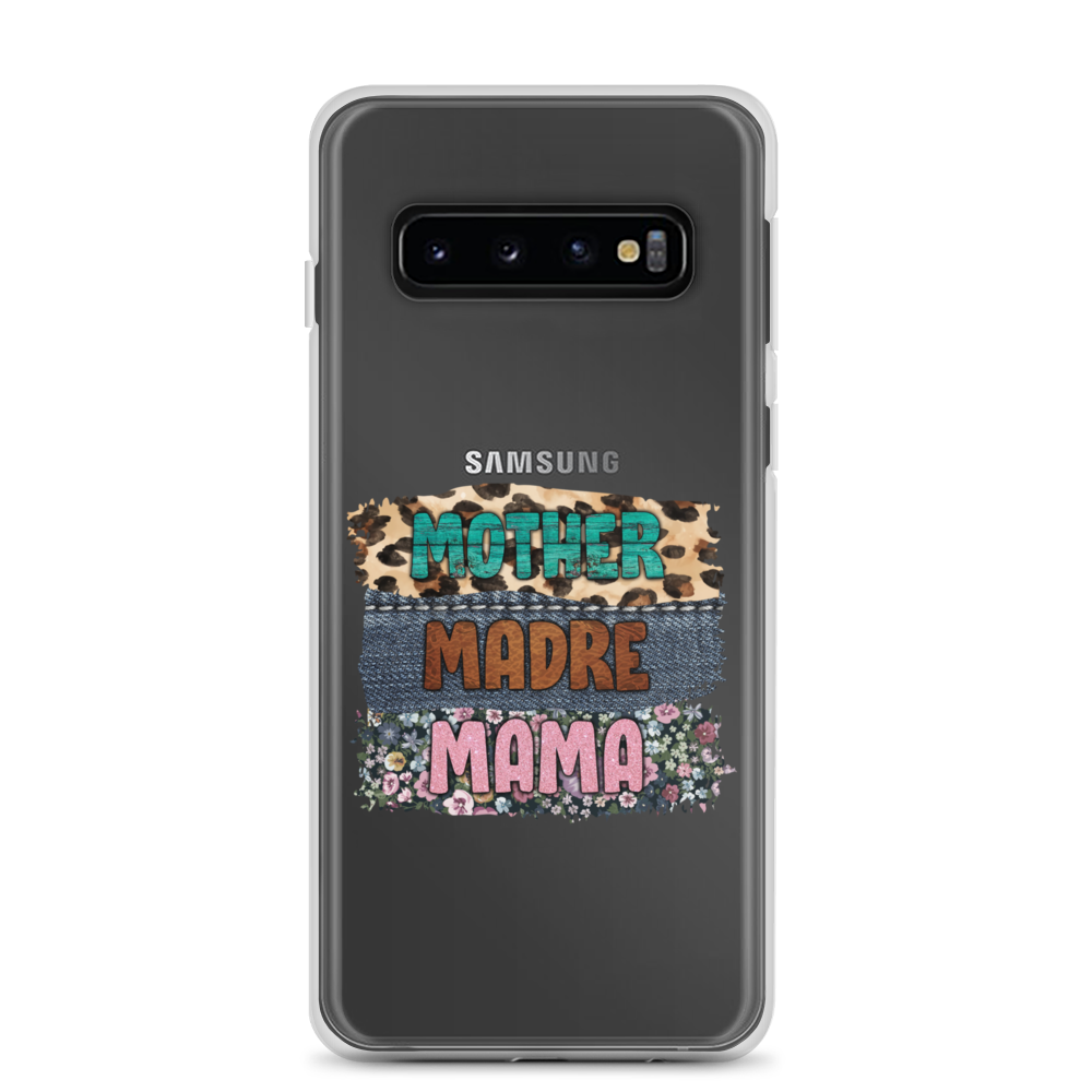 Mother, Mader, Mama Clear Case for Samsung®