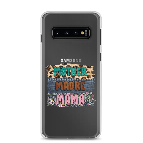 Mother, Mader, Mama Clear Case for Samsung®