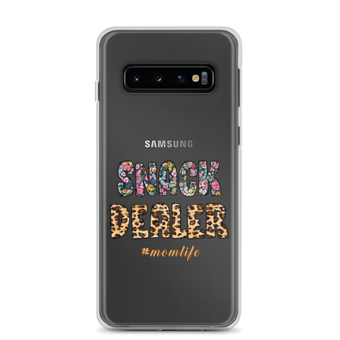 Snack Dealer #Momlife Clear Case for Samsung®