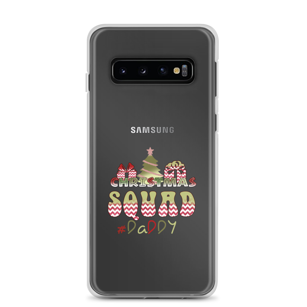 Christmas Squad Daddy Clear Case for Samsung®