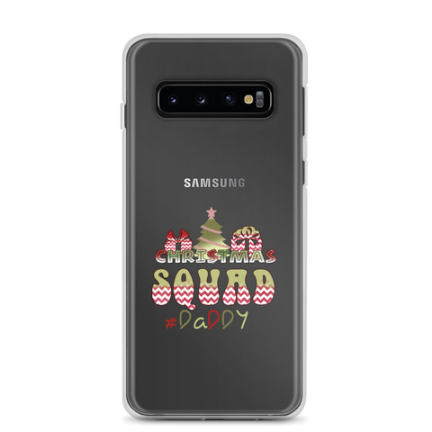 Christmas Squad Daddy Clear Case for Samsung®