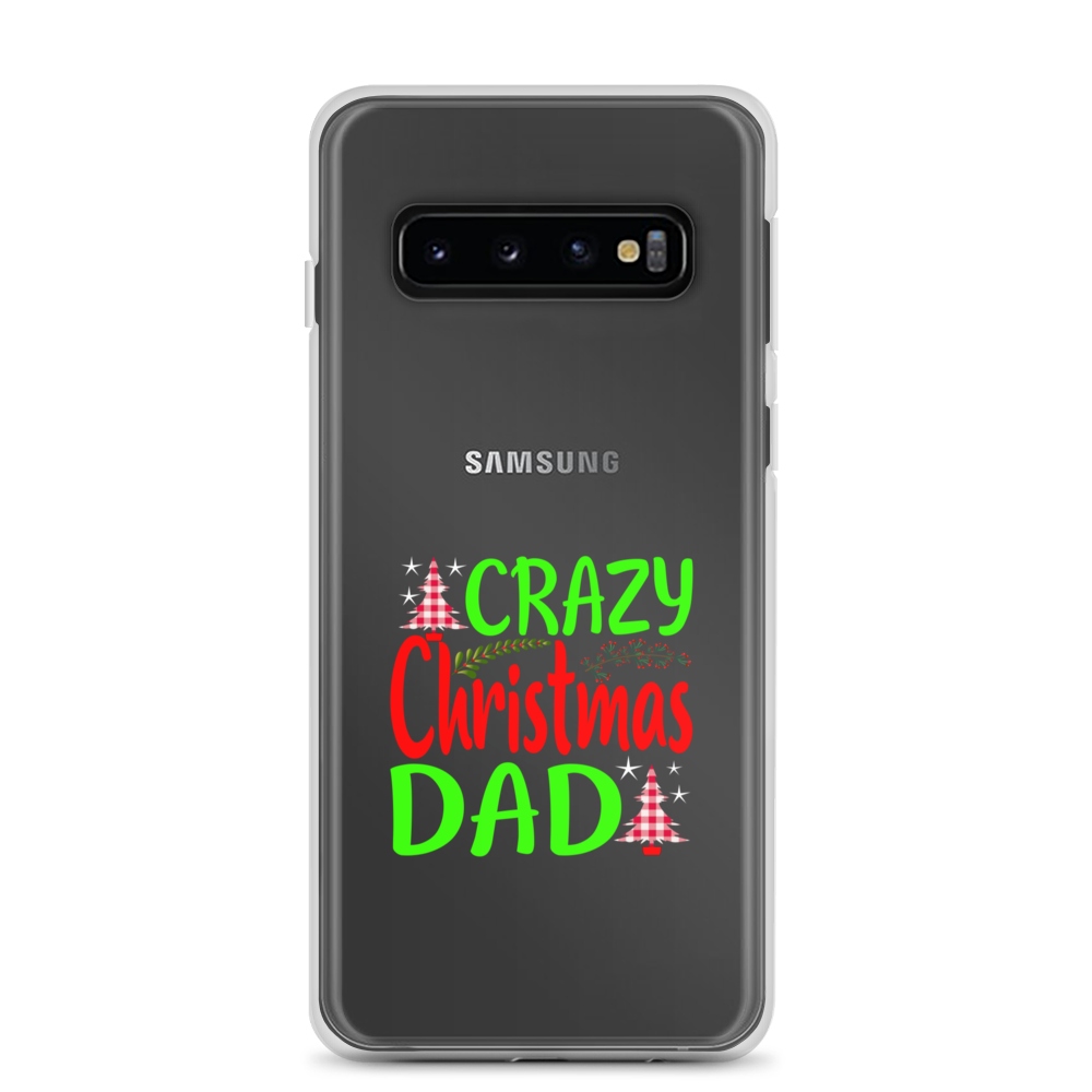 Crazy Christmas Dad Clear Case for Samsung®