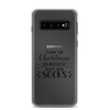 Come On Christmas Daddy Needs New Socks Clear Case for Samsung®