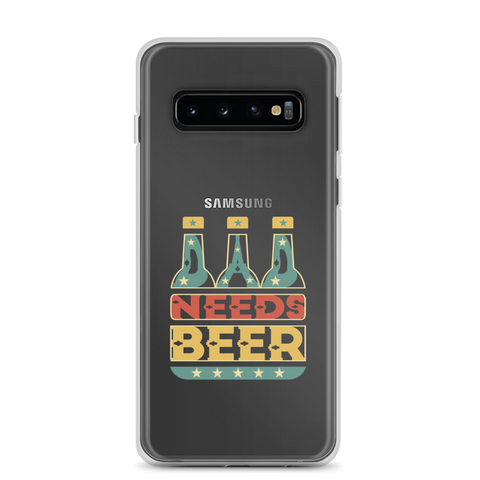 Dad Needs Beer Clear Case for Samsung®