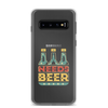 Dad Needs Beer Clear Case for Samsung®