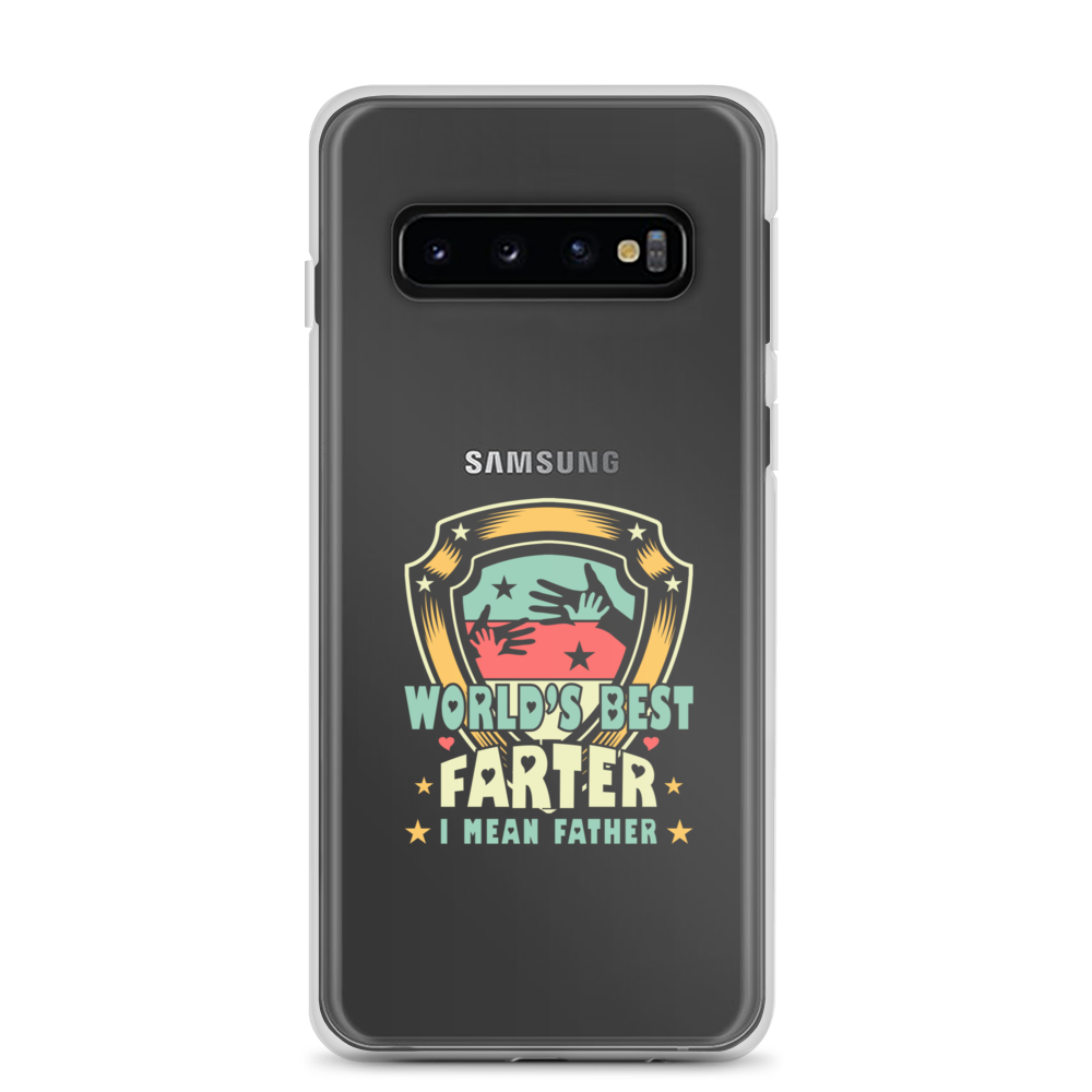 World's Best Farter I Mean Father Clear Case for Samsung®