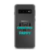 First Christmas As Daddy Clear Case for Samsung®