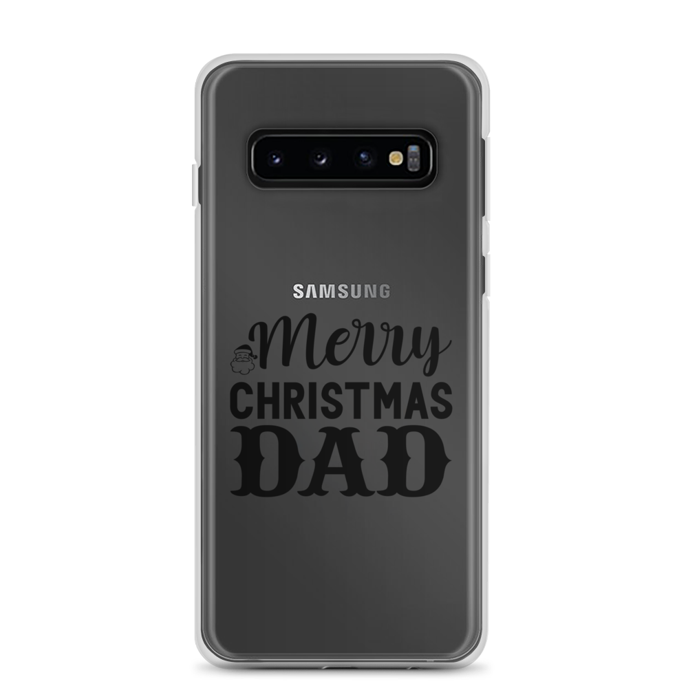 Merry Christmas Dad Clear Case for Samsung®