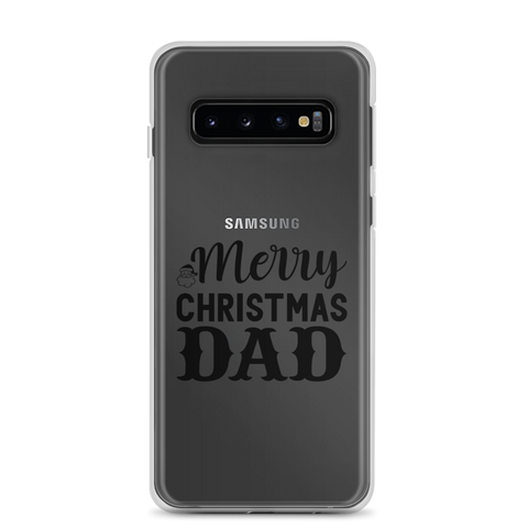 Merry Christmas Dad Clear Case for Samsung®