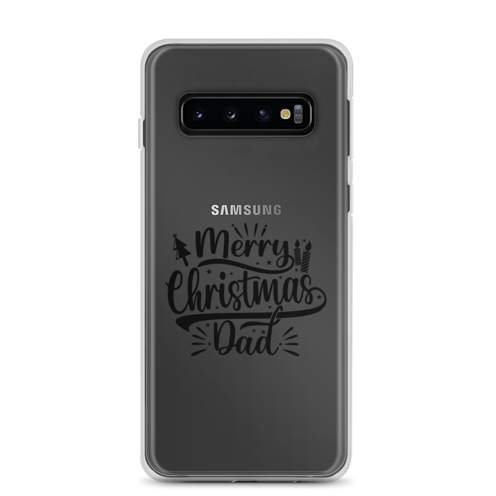 Merry Christmas Dad Clear Case for Samsung®