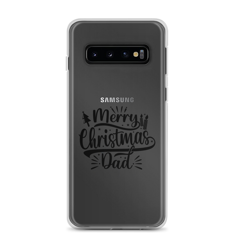 Merry Christmas Dad Clear Case for Samsung®