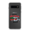 First Christmas As Dad Clear Case for Samsung®