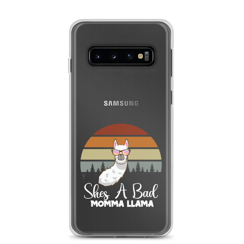 She's A Bad Momma Llama Clear Case for Samsung®