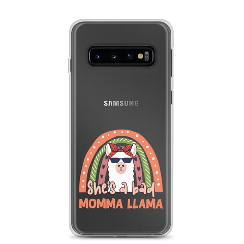 She's A Bad Momma Llama Clear Case for Samsung®