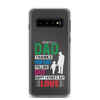 Dad Thanks For Not Pulling Out, Happy Father's Day, Love Clear Case for Samsung®