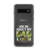 Ask Me About My Dad Jokes Clear Case for Samsung®