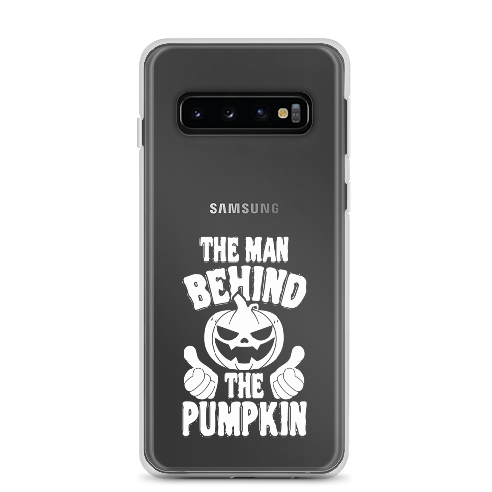 The Man Behind The Pumpkin Clear Case for Samsung®