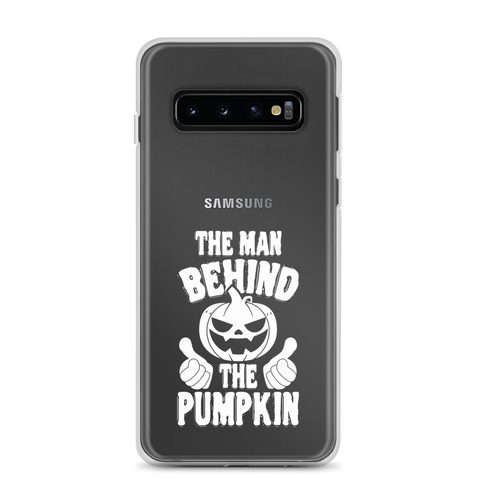 The Man Behind The Pumpkin Clear Case for Samsung®