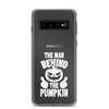 The Man Behind The Pumpkin Clear Case for Samsung®