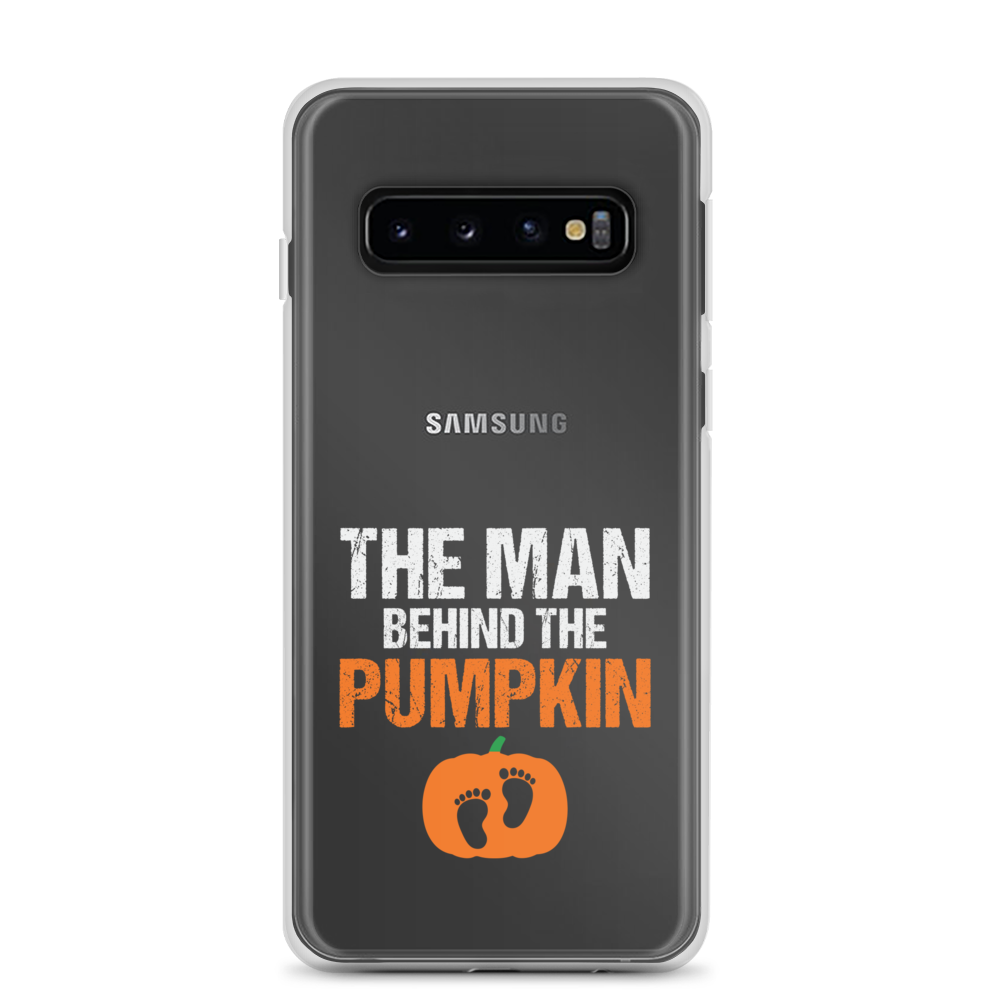 The Man Behind The Pumpkin Clear Case for Samsung®