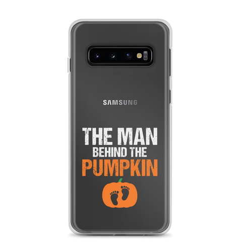 The Man Behind The Pumpkin Clear Case for Samsung®