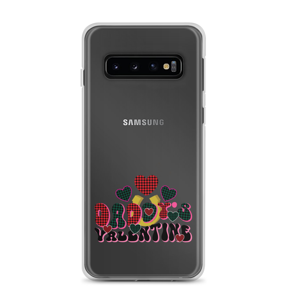 Daddy's Valentine Clear Case for Samsung®