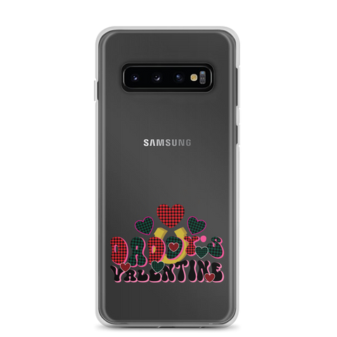 Daddy's Valentine Clear Case for Samsung®