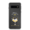 Wine Powering Moms Since Dawn Of Time Clear Case for Samsung®