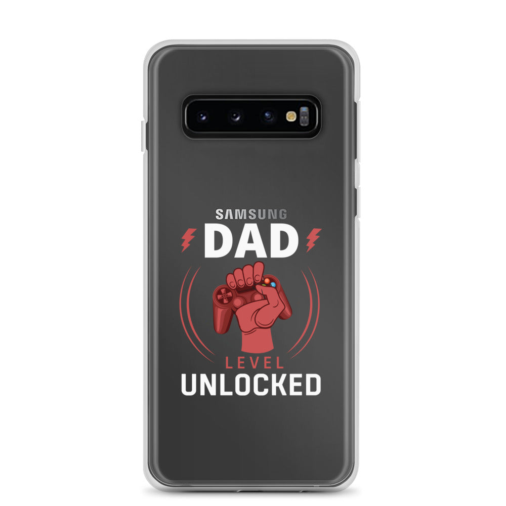 Dad Level Unlocked Clear Case for Samsung®