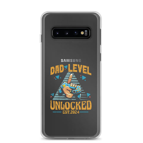 Dad Level Unlocked Est. 2024 Clear Case for Samsung®