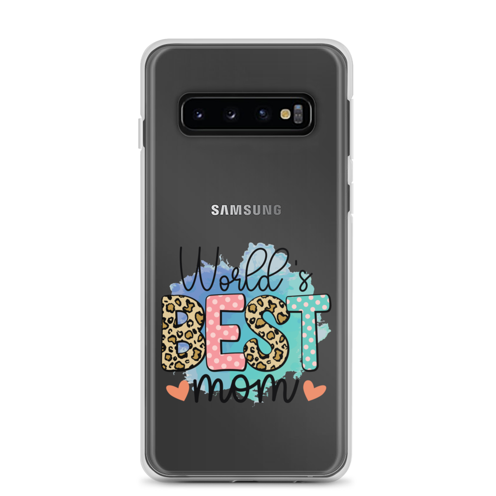 World's Best Mom Clear Case for Samsung®