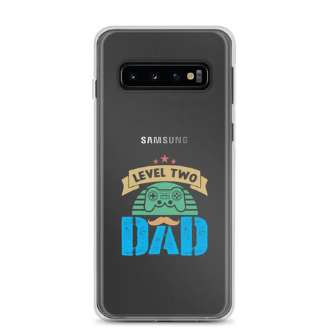 Level Two Dad Clear Case for Samsung®