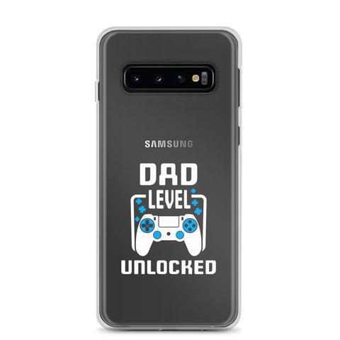 Dad Level Unlocked Clear Case for Samsung®