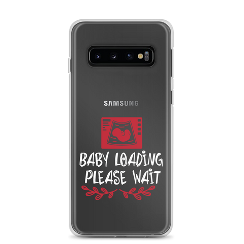 Baby Loading Please Wait Clear Case for Samsung®